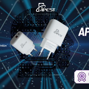 Củ sạc nhanh 20W APEST AP-SC18 – Hỗ trợ QC3.0 & PD, sạc nhanh iPhone/Samsung