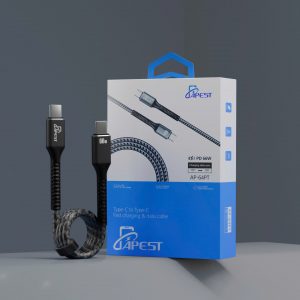 Cáp sạc APEST AP-64PT – Sạc nhanh 66W, bọc dù cao cấp